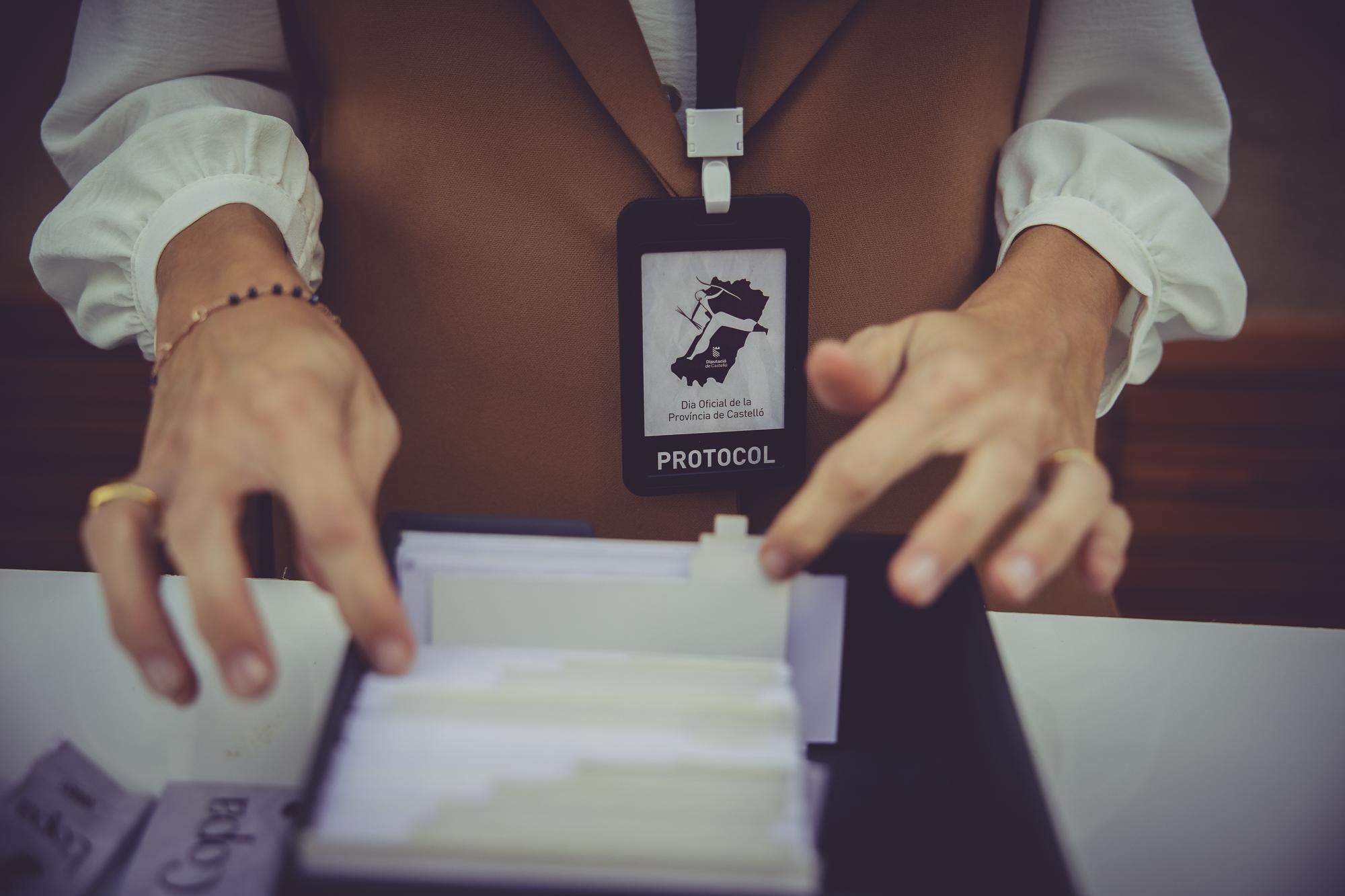 Acreditación de protocolo como parte de la formación y organización de eventos